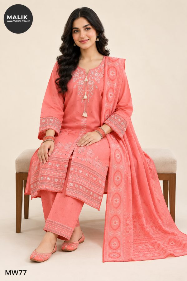 MW77 | Women’s Winter Cotton Suit – 3 Piece-Outfit Wholesale Pack